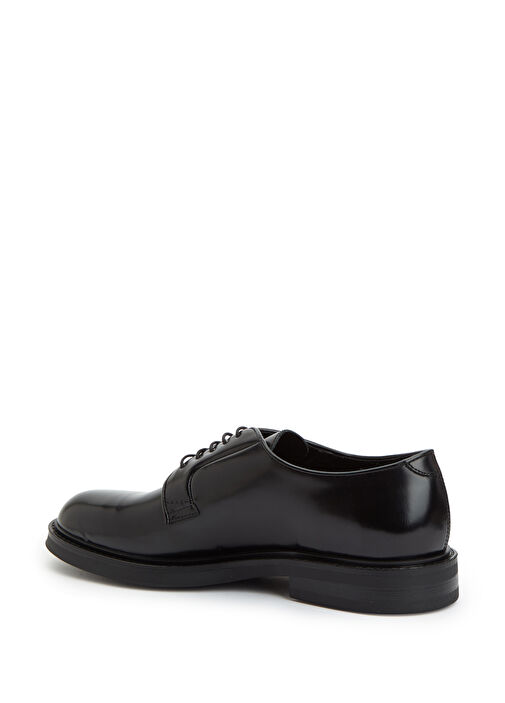 Siyah Erkek Deri Ayakkabı - Görsel 4