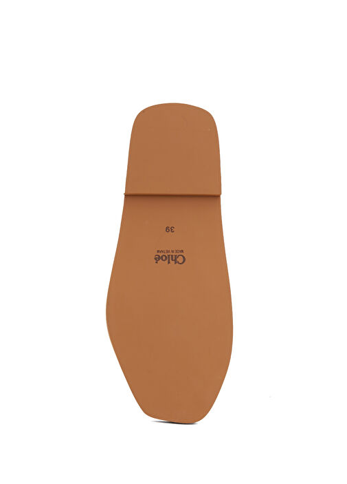 Woody Beyaz Kadın Keten Terlik - Görsel 6