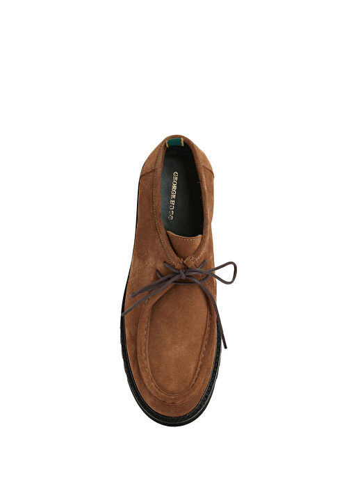 Açık Kahverengi Kadın Deri Ayakkabı - Görsel 5