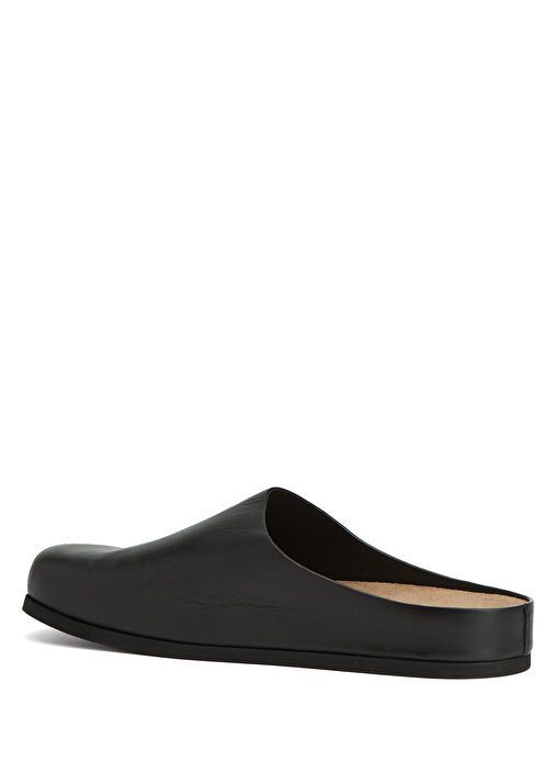 Siyah Erkek Deri Terlik - Görsel 4