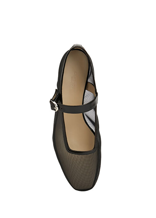 Siyah Deri Babet - Görsel 5