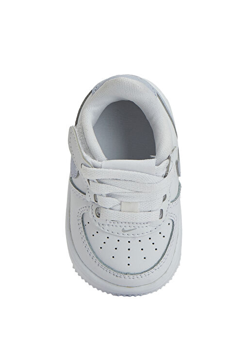 Force 1 Beyaz Çocuk Deri Sneaker - Görsel 5