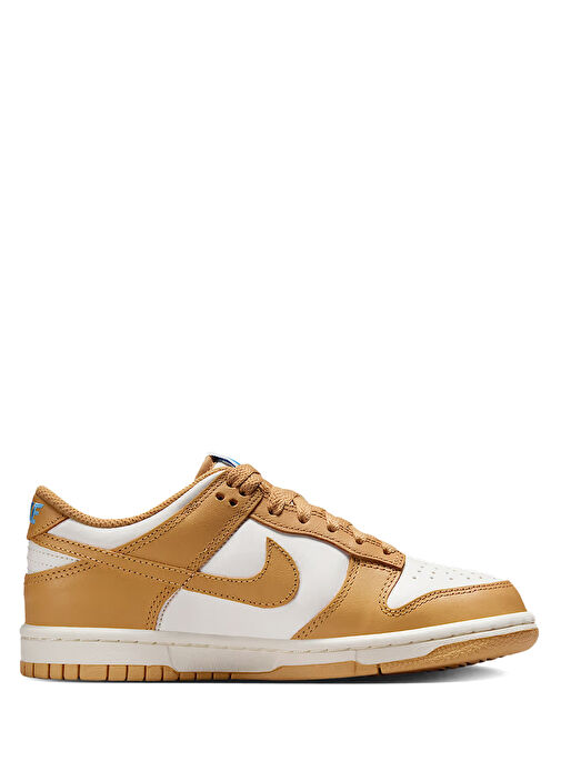 Dunk Low Gold Beyaz Erkek Çocuk Deri Sneaker - Görsel 2