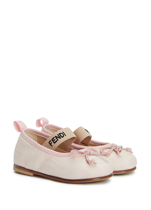 Fendi Fendi Pembe Siyah Kız Çocuk Babet Beymen'de! Pembe Siyah - 3. görsel