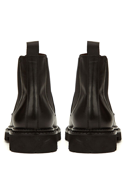 Siyah Erkek Deri Bot - Görsel 5