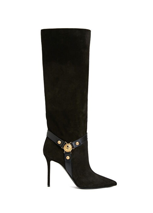 Eva Siyah Kadın Deri Çizme - Görsel 2