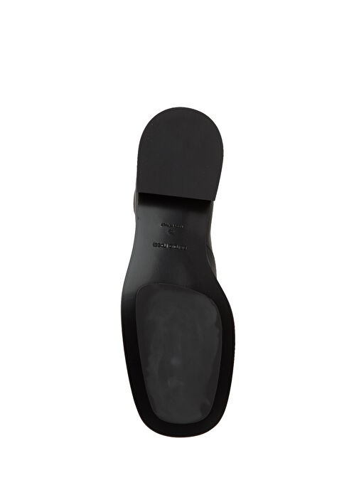 Siyah Kadın Deri Bot - Görsel 6