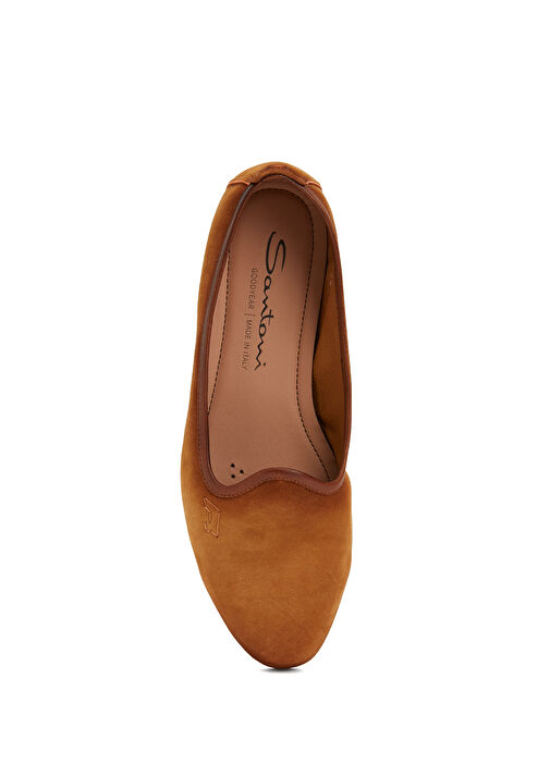 Taba Kadın Süet Loafer - Görsel 5