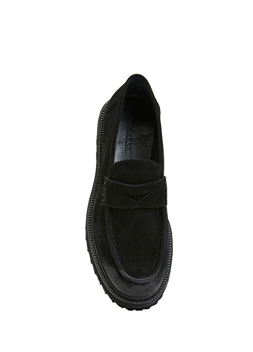 Divarese Divarese Siyah Erkek Süet Loafer Beymen'de! Siyah - 4. görsel