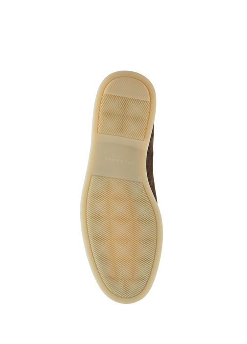 Açık Kahverengi Erkek Süet Loafer - Görsel 5