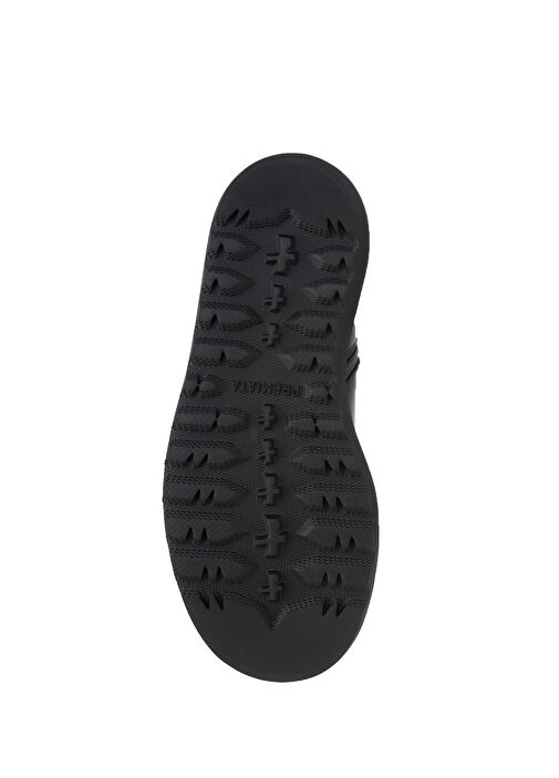 Siyah Fermuarlı Kadın Deri Bot - Görsel 6