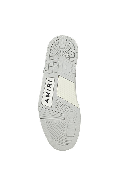 Skel Koyu Gri Erkek Deri Sneaker - Görsel 6