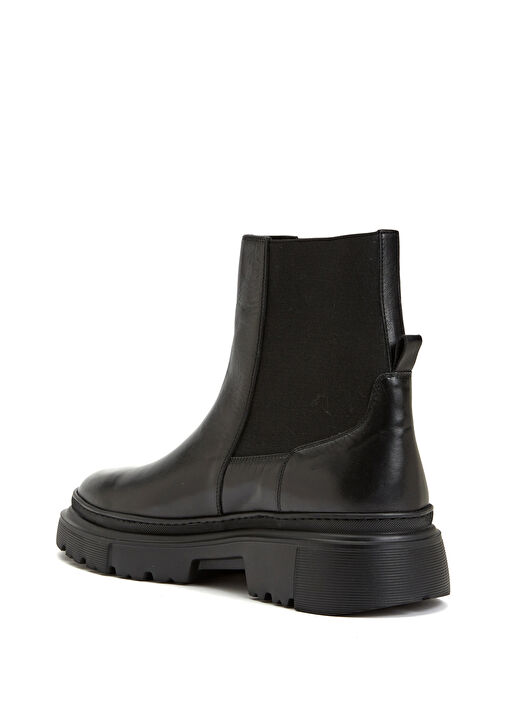 Siyah Erkek Deri Bot - Görsel 4