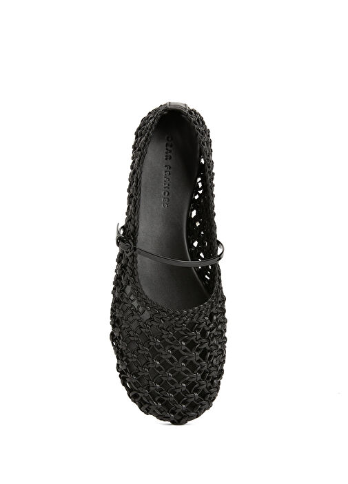 Siyah Deri Babet - Görsel 5