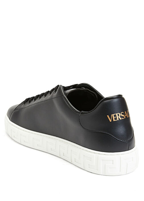 Siyah Logolu Erkek Sneaker - Görsel 4