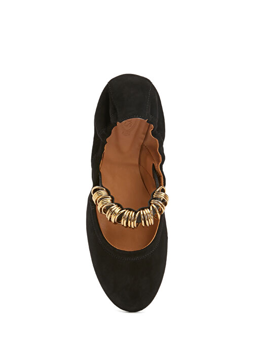 Siyah Deri Babet - Görsel 5