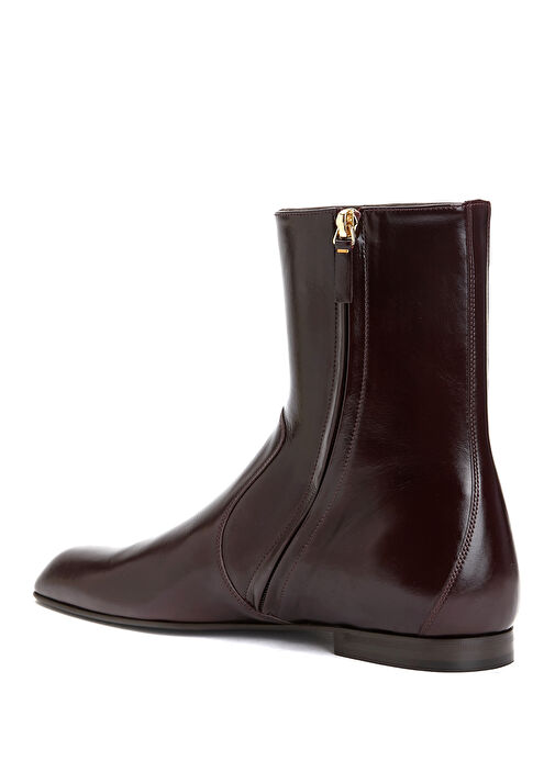 Colt Bordo Kadın Deri Ankle Bot - Görsel 4