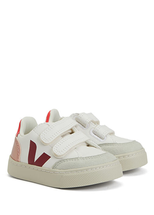 Small V-12 Chromefree Renkli Unisex Deri Sneaker - Görsel 3