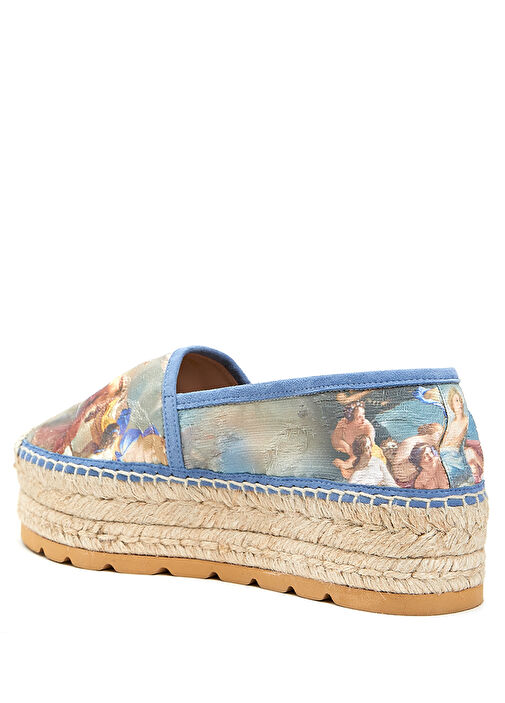 Pembe Kadın Espadril - Görsel 4