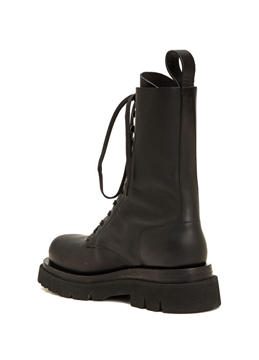 Lug Siyah Kadın Deri Bot - Görsel 4