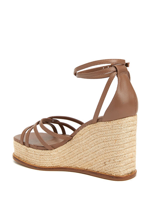 Vizon Kadın Deri Sandalet - Görsel 4