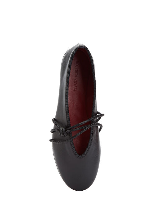 Lucia Siyah Deri Babet - Görsel 5