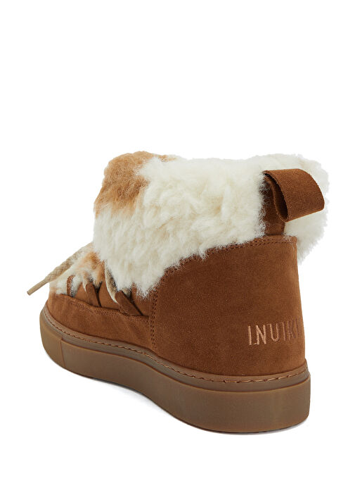 Taba Beyaz Kadın Kar Botu - Görsel 4