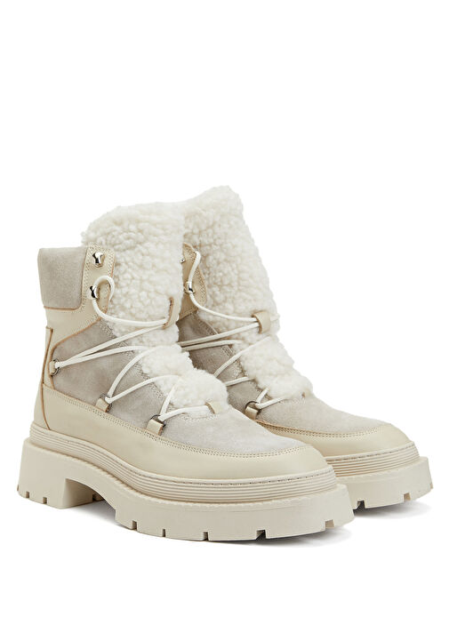 Divarese Divarese Bej Kadın Deri Bot Beymen'de! Bej - 3. görsel