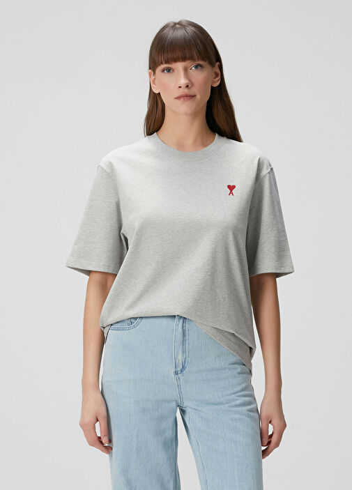 Ami Paris Gri Kadın Gri T-shirt 1647316 | Beymen