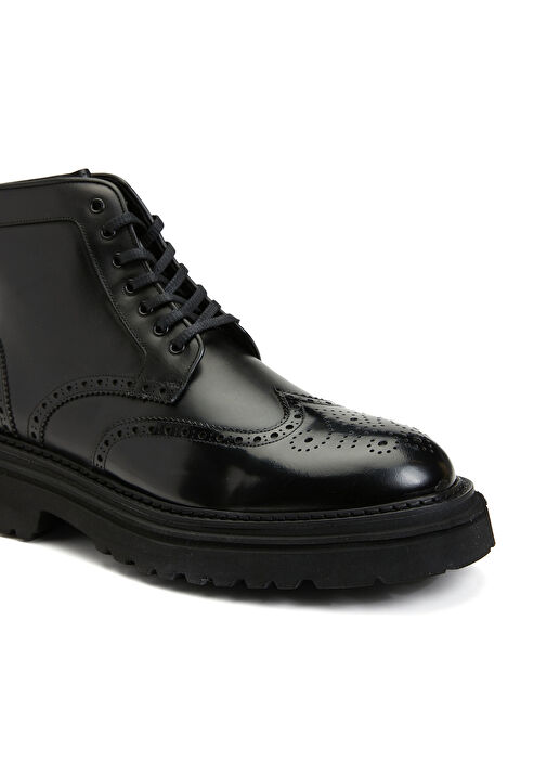 Divarese Divarese Siyah Erkek Deri Bot | Beymen Siyah - 7. görsel