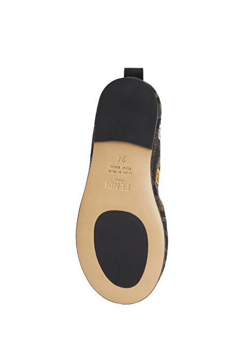 Fendi Fendi Çok Renkli Siyah Çok Renkli Kız Çocuk Babet Beymen'de! Çok Renkli Siyah - 6. görsel