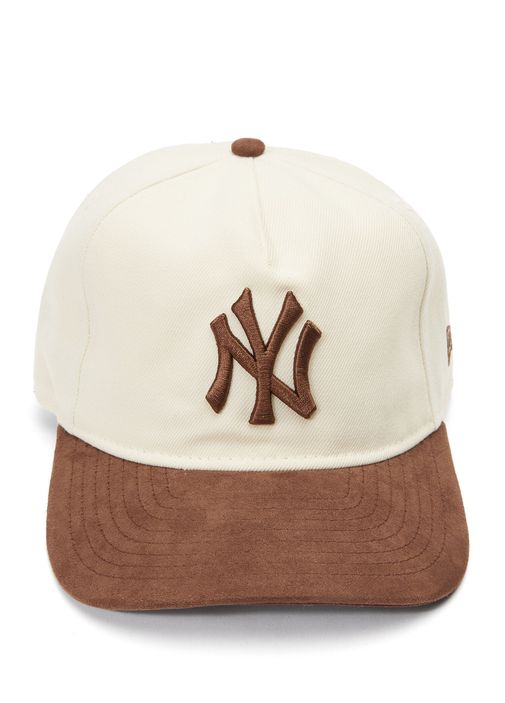 New Era Açik Bej Erkek Suede Visor 9Fifty Neyyan Erkek Şapka
