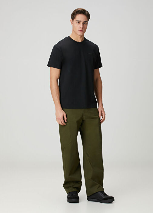 Givenchy Siyah Erkek Siyah Logo Detaylı T-shirt 1874726 | Beymen
