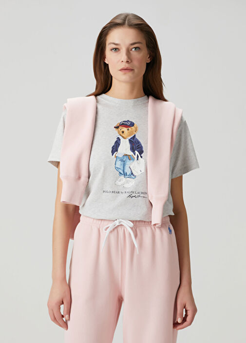 Polo Bear Gri T-shirt
