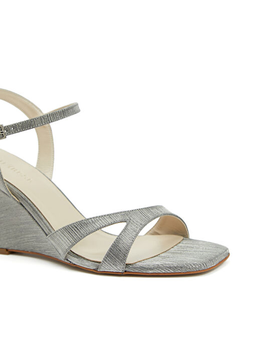 Gümüş Kadın Sandalet - Görsel 7