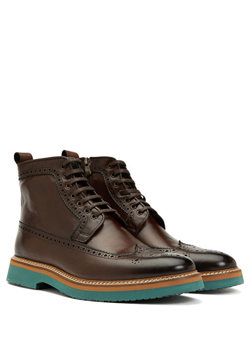 Kahverengi Erkek Deri Bot - Görsel 15