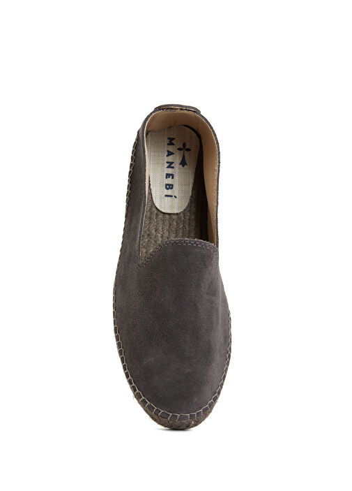 Hamptons Koyu Gri Erkek Süet Espadril - Görsel 5