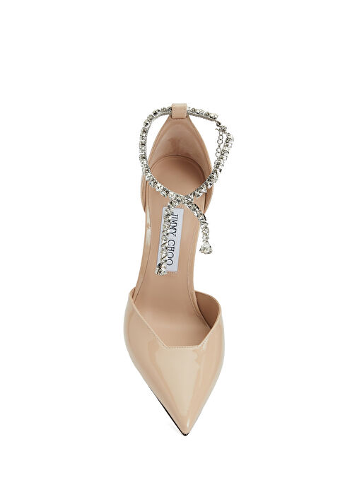 Stevie Nude Deri Topuklu Ayakkabı - Görsel 5