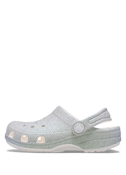 Classic Iridescent Beyaz Çocuk Terlik - Görsel 3