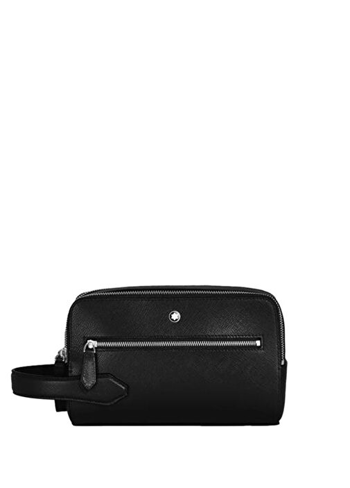 Sartorial Black Men's Leather Handbag