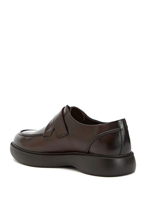 Kahverengi Erkek Deri Ayakkabı - Görsel 4