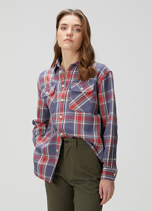 Red Blue Plaid Shirt