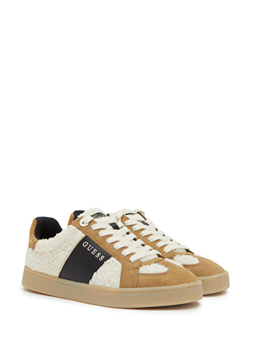 Jrone9 Bej Taba Kadın Sneaker - Görsel 3