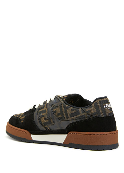 Match Siyah Erkek Deri Sneaker - Görsel 4