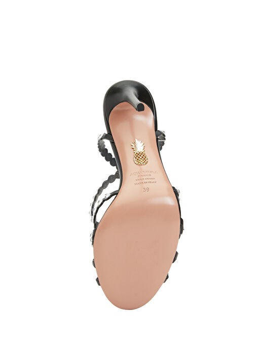 Tequila Siyah Kadın Deri Sandalet - Görsel 6