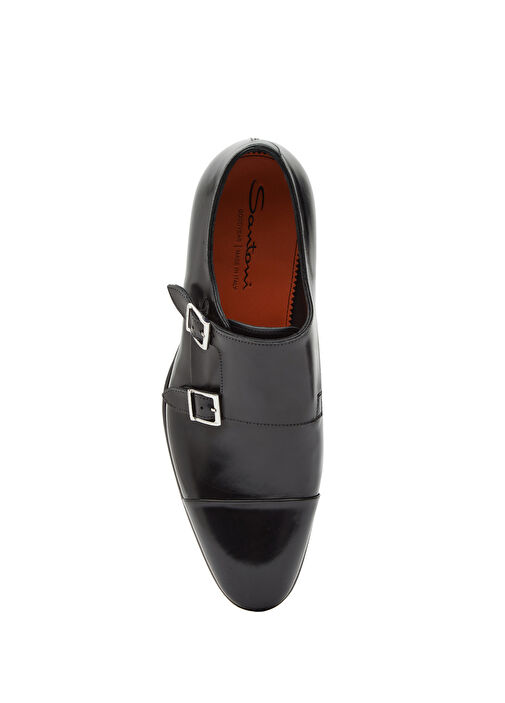 Siyah Erkek Deri Ayakkabı - Görsel 4