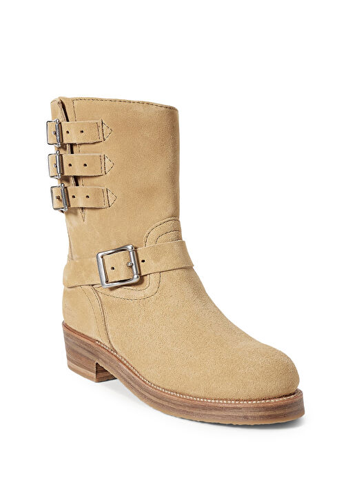 Camel Kadın Deri Bot - Görsel 3
