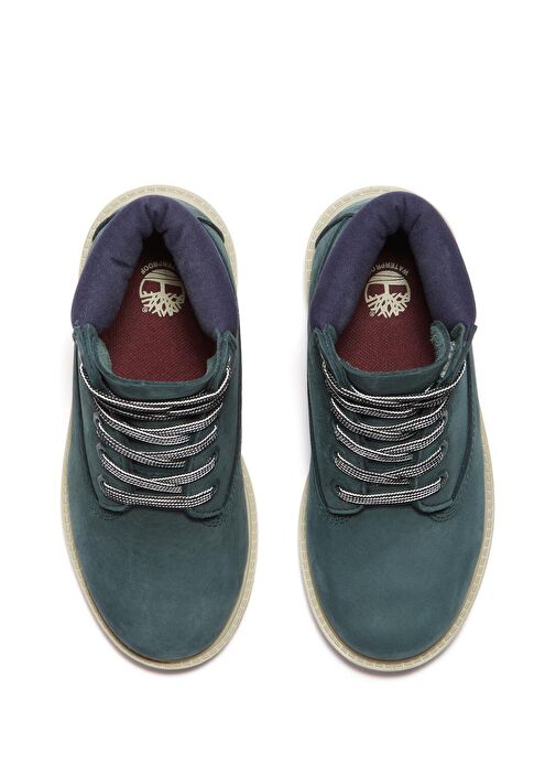 Premium 6 Inch Yeşil Deri Bot - Görsel 5