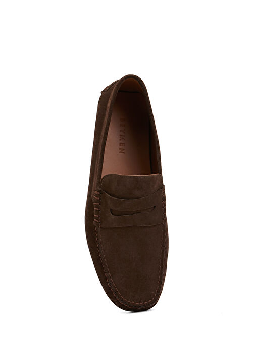 Kahverengi Erkek Süet Loafer - Görsel 5