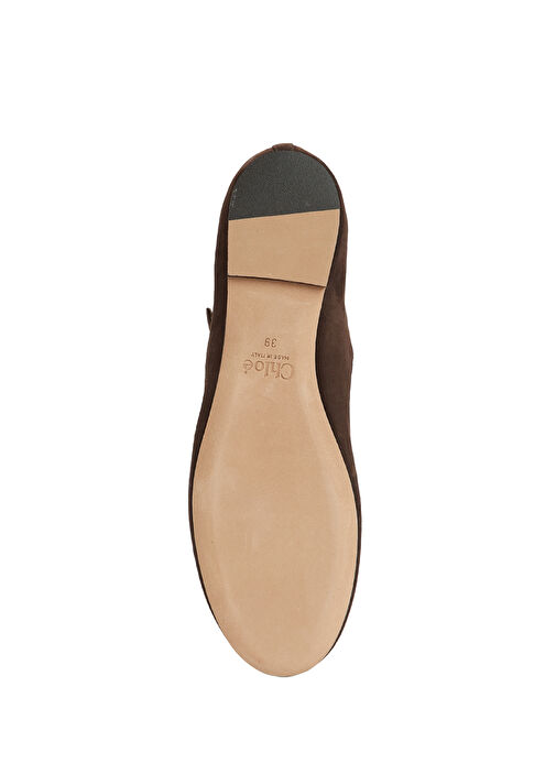 Marcie Kahverengi Süet Babet - Görsel 6